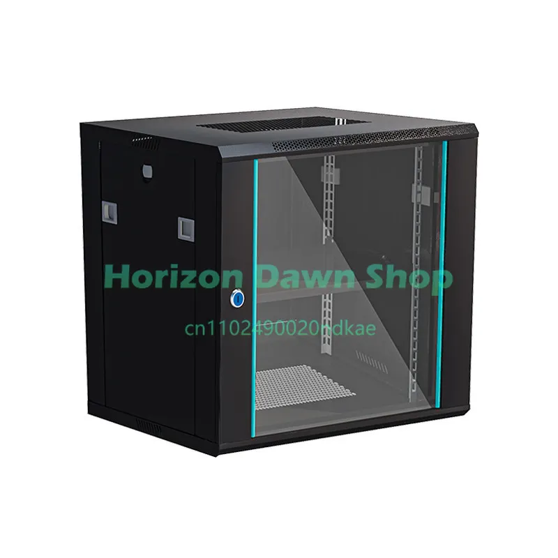 Small 6U Wall-mounted Network Cabinet - Home Thickened Weak Current Switch Cabinet