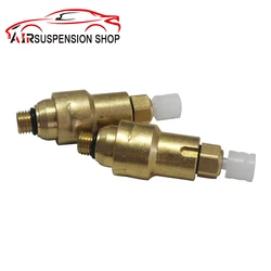 New Pair For Audi A8 D3 Air Suspension Strut Residual Pressure Holding Valve With M8 Air Valve, 4E0616040 4E0616001G Auto Parts