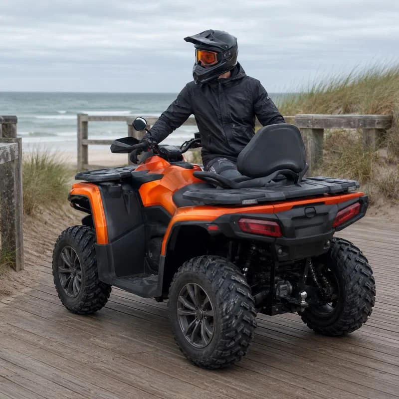 Adult Trail Buggy Customized Four Wheeler ATV Racing Quad Bike Offroad All Terrain Adventure Vehicle Stable Suspension