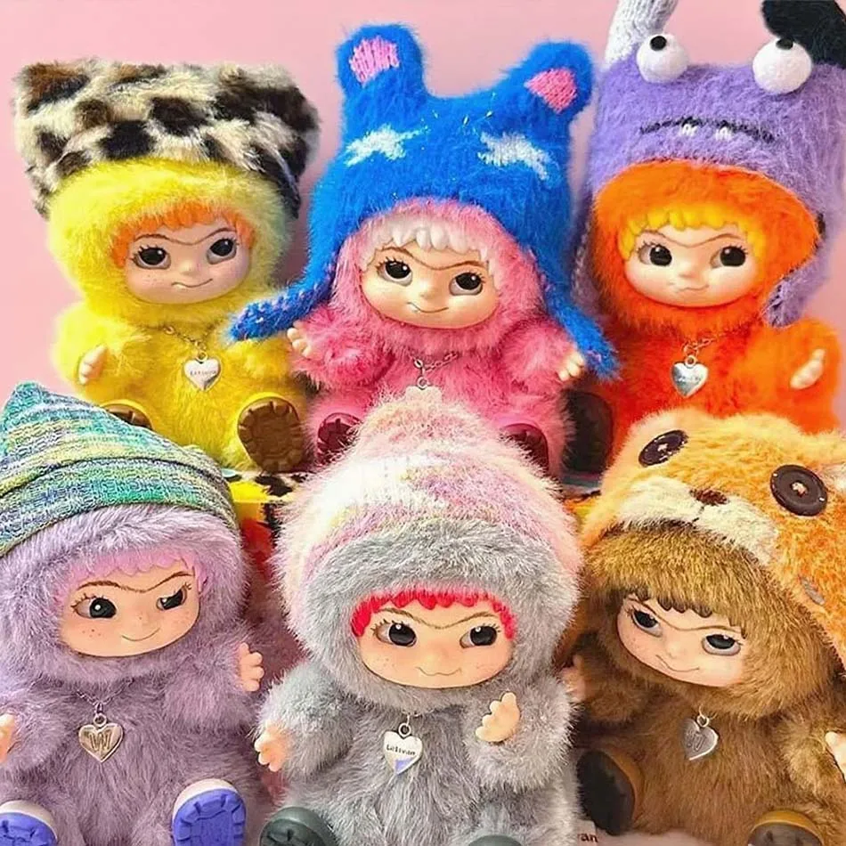 

Wakuku Fuzzy Trendy Fun Party слепая коробка милая фигурка Wakuku Mystery Box милая кукла сумка кулон кукла сумка-сюрприз подарочная игрушка