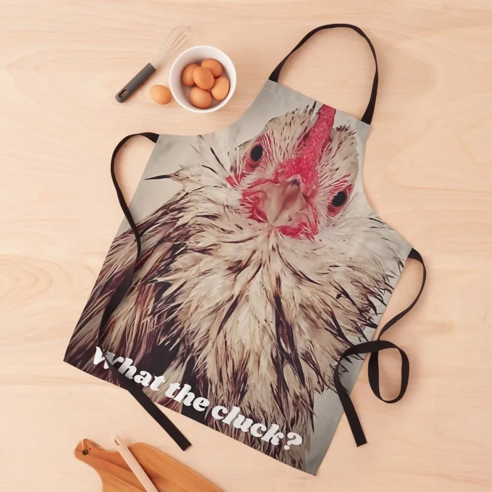 

What the cluck Apron kitchen woman For Hairdresser Apron