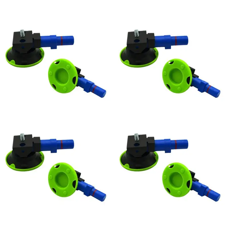 Prominent 8X 3 Inch Concave Vacuum Cup 75Mm Heavy Duty Hand Pump Suction Cup With M6 Threaded Stud