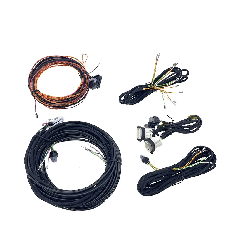 For G05 G06 G07 X5 Surround View Cameras Cables Retrofit Wiring 360 Icam2-S Set