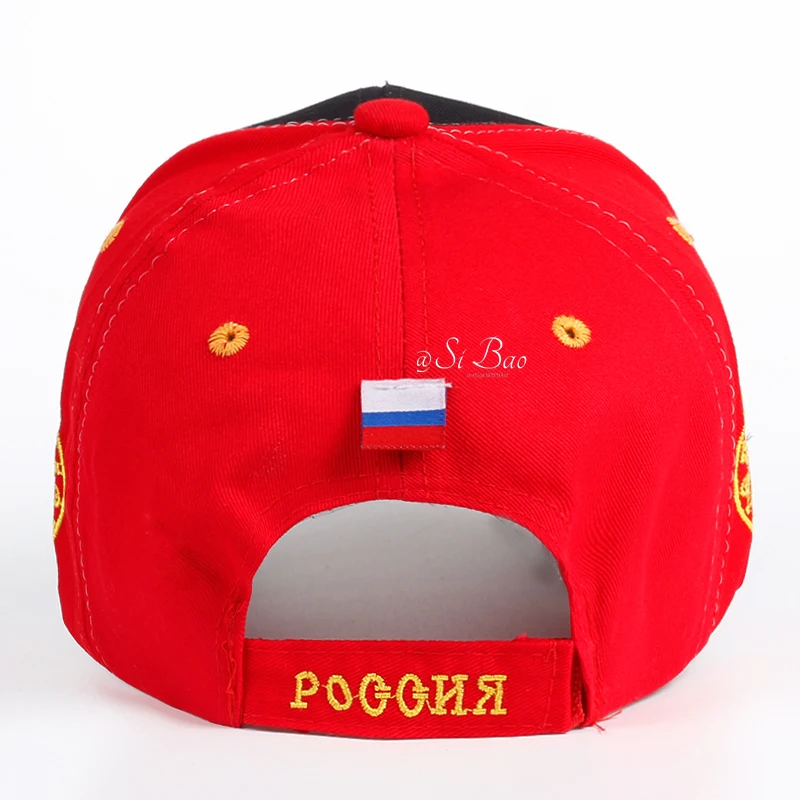 Russia Baseball Cap Men Lady Golden Double Eagle Peak Cap Spring Summer Autumn Outdoor Sports Leisure Cap Snapback Hat