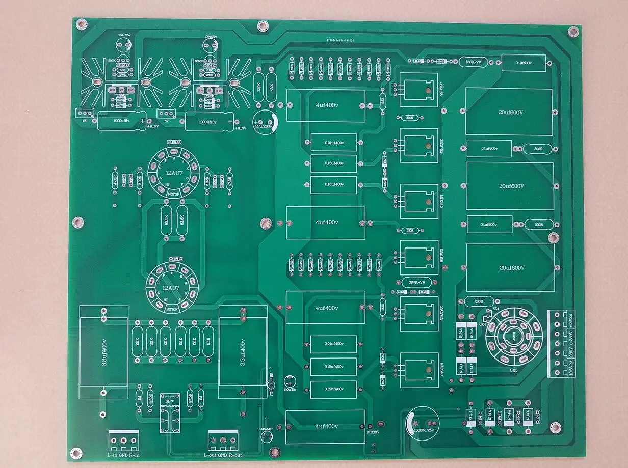 كونراد جونسون PV12 أنبوب Preamp ثنائي الفينيل متعدد الكلور لوحة عارية ، نسخة متوازنة