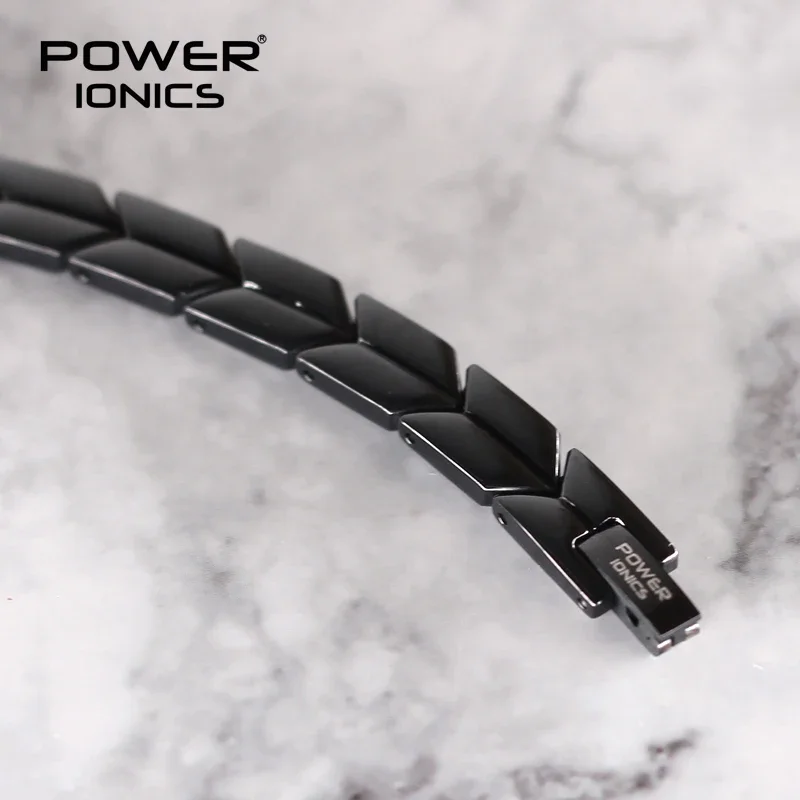 Power Ionics Arrow Style 100% Titanium Bio Germanium Health Fashion Bracelet  Body Come With Free Adjust Tool