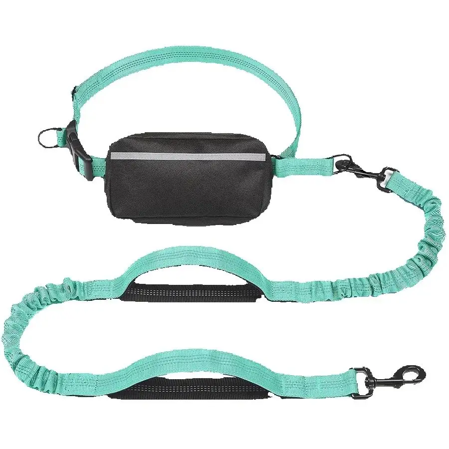 

Reflective Retractable Dog Leash with Padded Handle and Built-in Waist Pack Heavy Duty Pet Walking Gear for Outdoor
