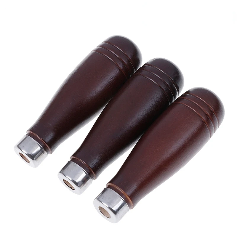 3Pcs 3/10mm Wooden File Handle Hardware File Handle Woodworking Polishing Tools Accessories