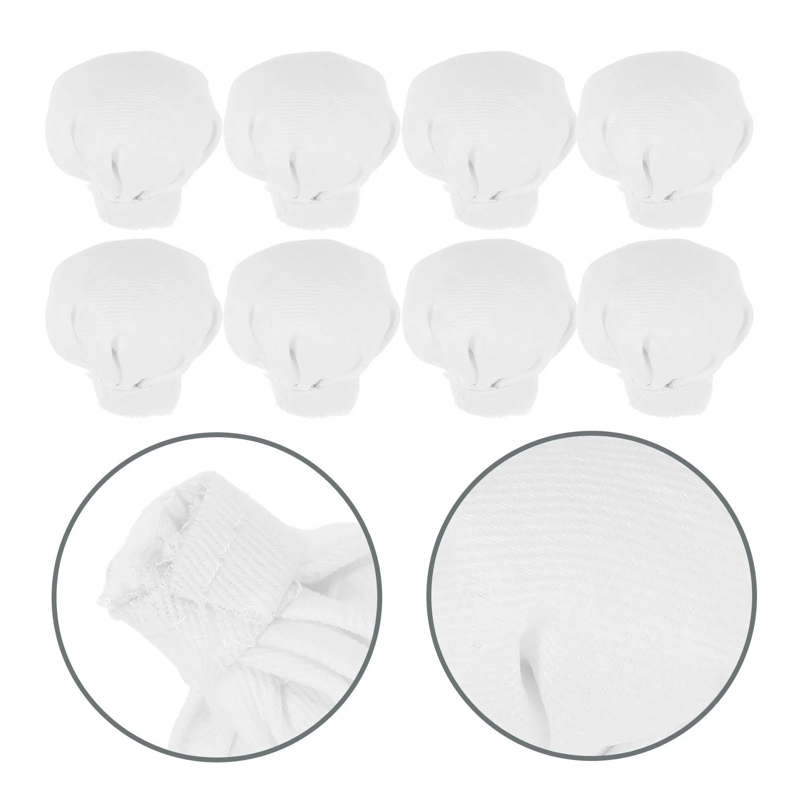 10Pcs Mini Chef Hats Cloth Cute Tiny Cooking Hats for DIY Crafts Miniature Scenes Dollhouse Accessories and Mini Ornaments