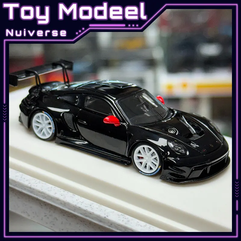 

Коллекционная модель гоночного автомобиля Star Race 1:64 SR Porsche 911 GT3 R из литого сплава, имитация, игрушка, идеальный подарок для демонстрации