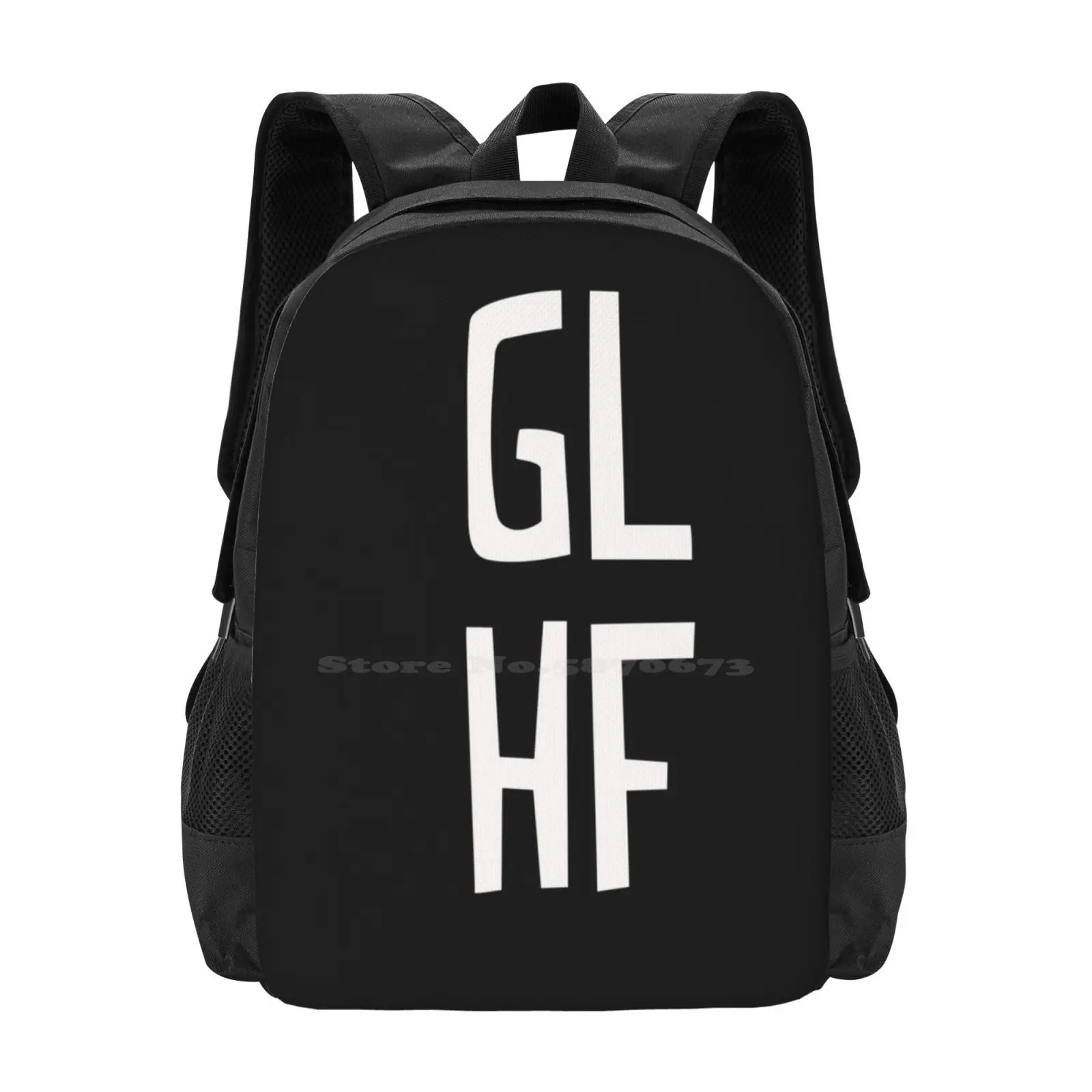 Gl Hf Bag Backpack For Men Women Girls Teenage Glfh Gg Ii 2 Remastered Terran Zerg Protoss