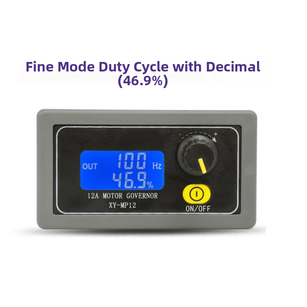 1pc 12A 360W DC Motor Velocity Controller FOR PWM Dimmer Gradual Start Stop Encoder For LED Lighting Systems