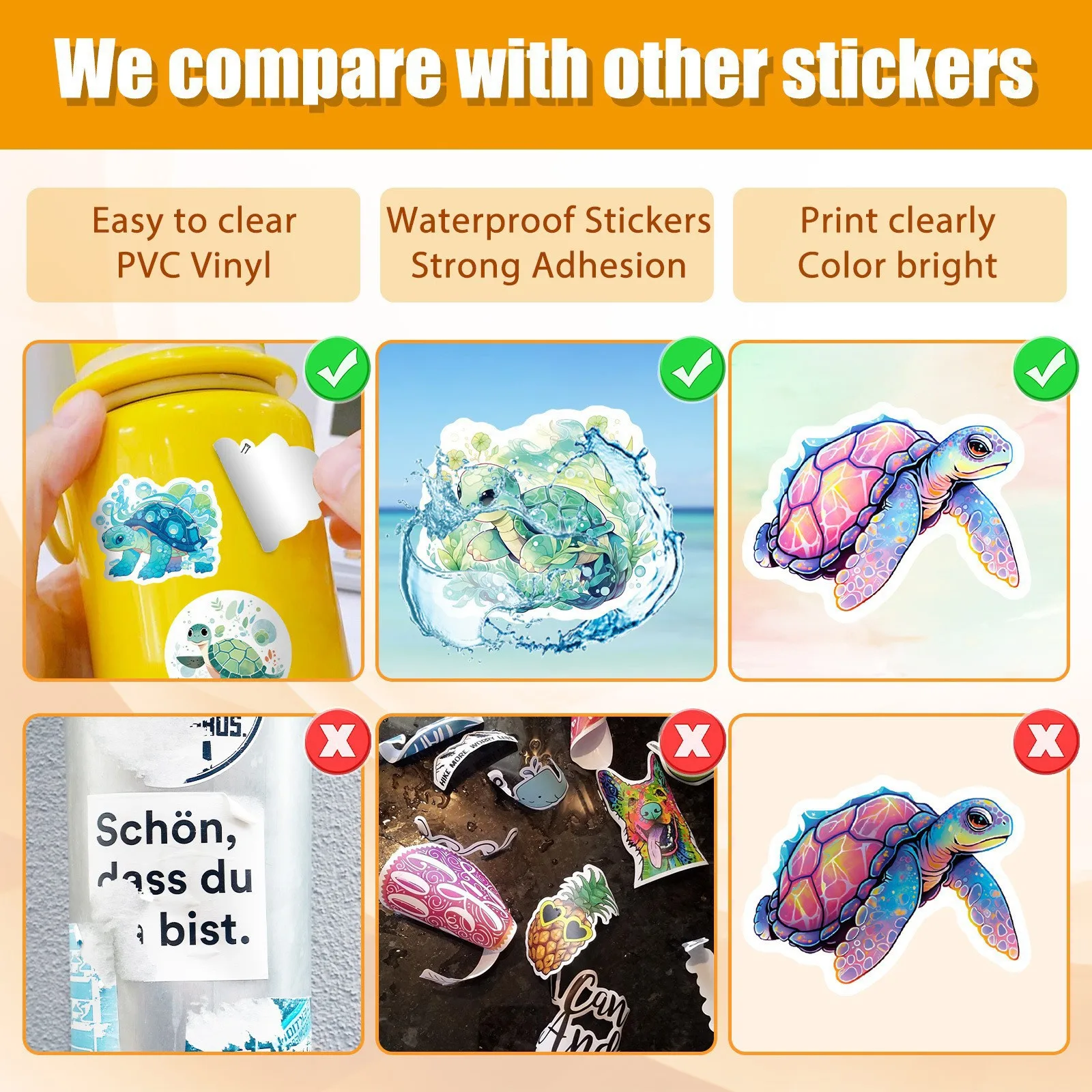 50 Stück Personalisierte Kreative Parodie-Logo Desktop-Dekorationsaufkleber Wasserdichte Koffersticker – Detail 9