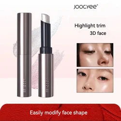 Joocyee Jelly Highlighter Stick Diamond Shimmer Long-Lasting Weightless Feel Waterproof Champagne Cosmetics Face Makeup