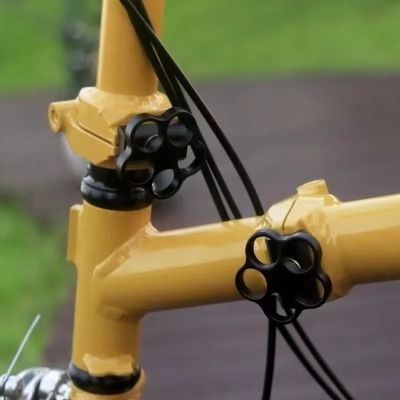 

kafeidi Hinge Clamp Plate Foldable Bike Faucet Folding Buckle for Brompton C Buckle Rotating Folding Bicycle Rotary Button Bike