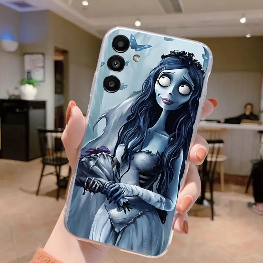 C-corpseS- Anime B-brideS Phone Case For Samsung Galaxy A52 A12 A51 S21 Edge S22ULTRA S23 S20LITE Plus Ultra Black Cover