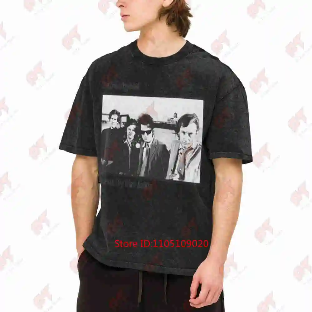 Dr Feelgood Down By The Jetty Vintage Washed Tee Pure Cotton T-Shirt