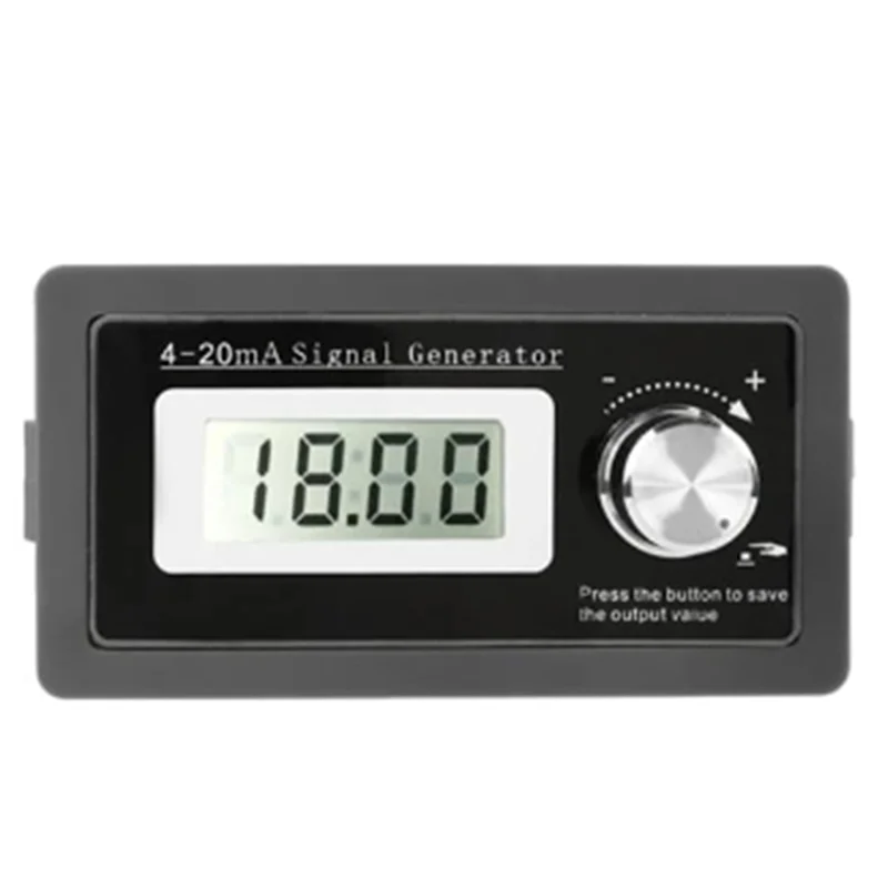 

A76I New 2-Wire 4-20MA Current Signal Generator Panel-Mounted Current Loop Generator 4 to 20MA Simulator High Precision
