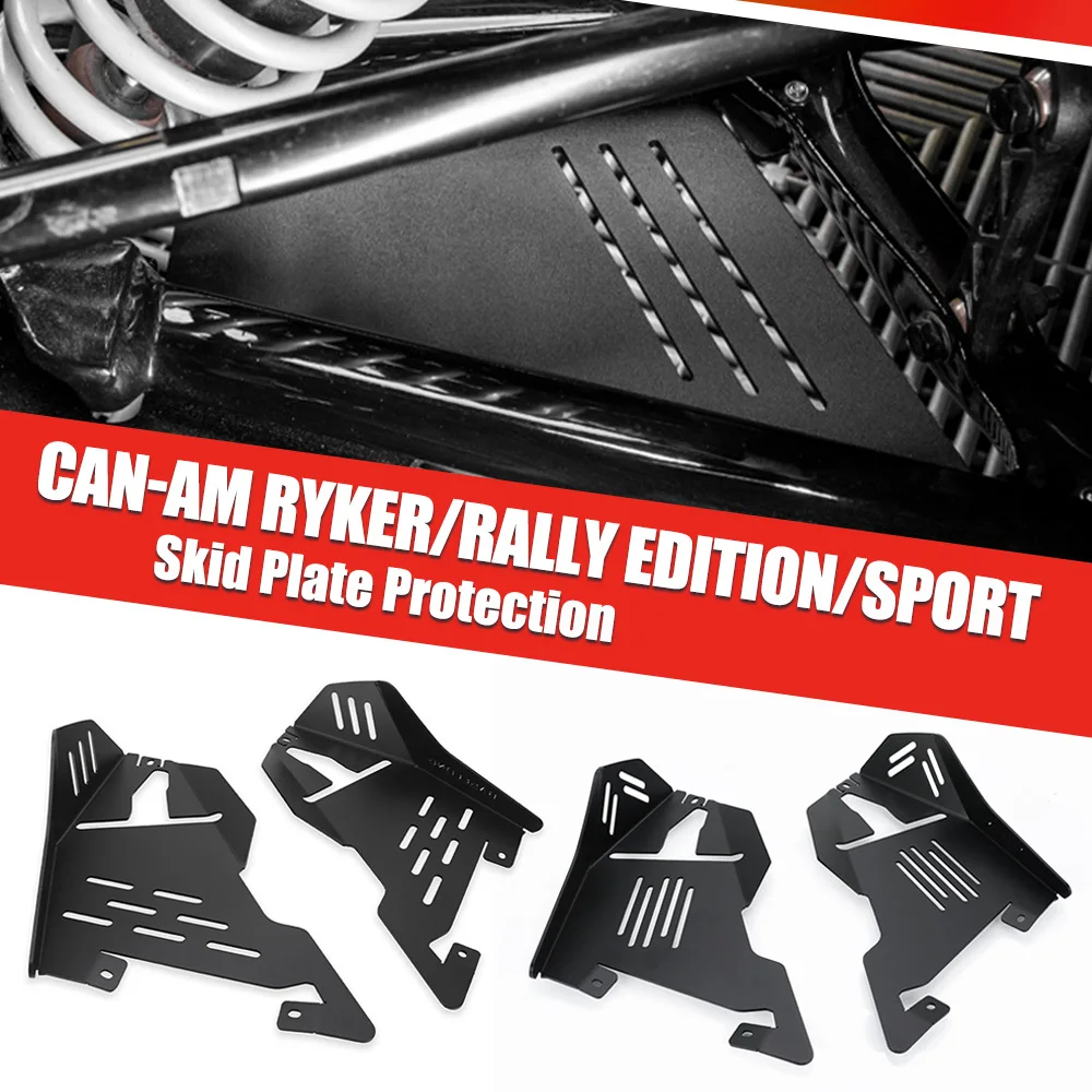 

For Can-Am Ryker/Rally Edition/Sport 2018 2019 2020 2021 2022 2023 2024 2025 Front Splash Guard Protectors Motorcycle Accessorie