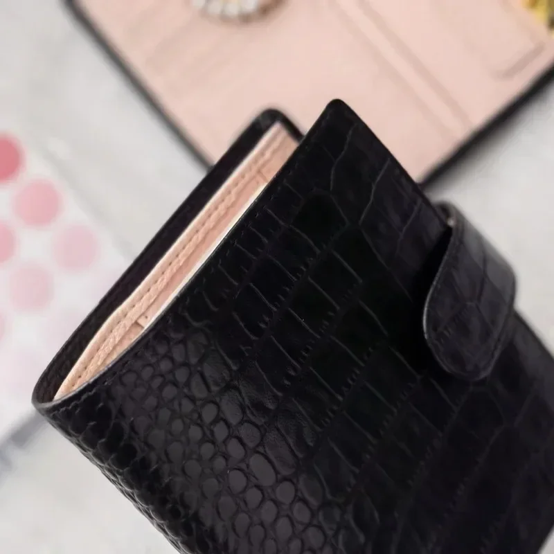 New Genuine Leather New Version Pocket A7 XL Compact Planner Multifunctional Agenda With 20mm Rings Organizer Diary Journal Not