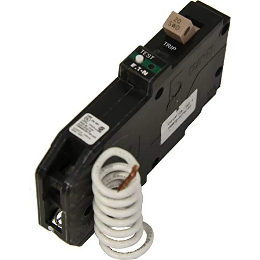 Breaker Combo AFCI 20A 1P 120/240V Mini Interrupt Rating AC 10000