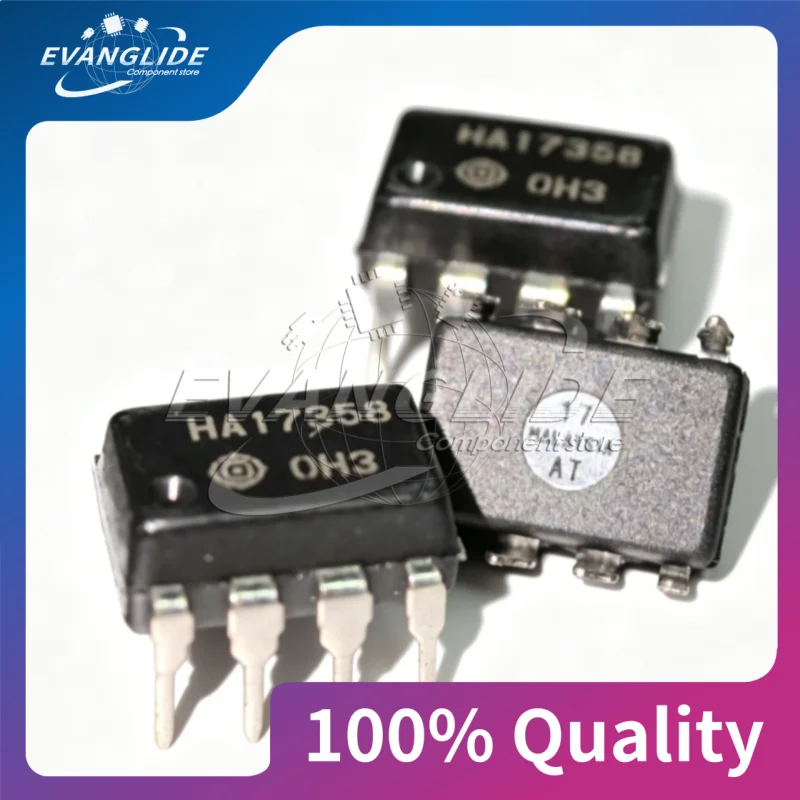 2 PCS/LOT HA17358 HA17358B DIP-8 Operational Amplifier Chip IC
