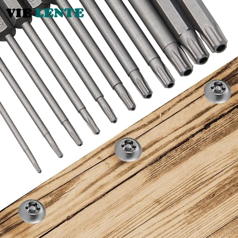 50-75-100mm hollow plum blossom extended S2 batch head hexagonal handle screwdriver head screwdriver set screwdriver set