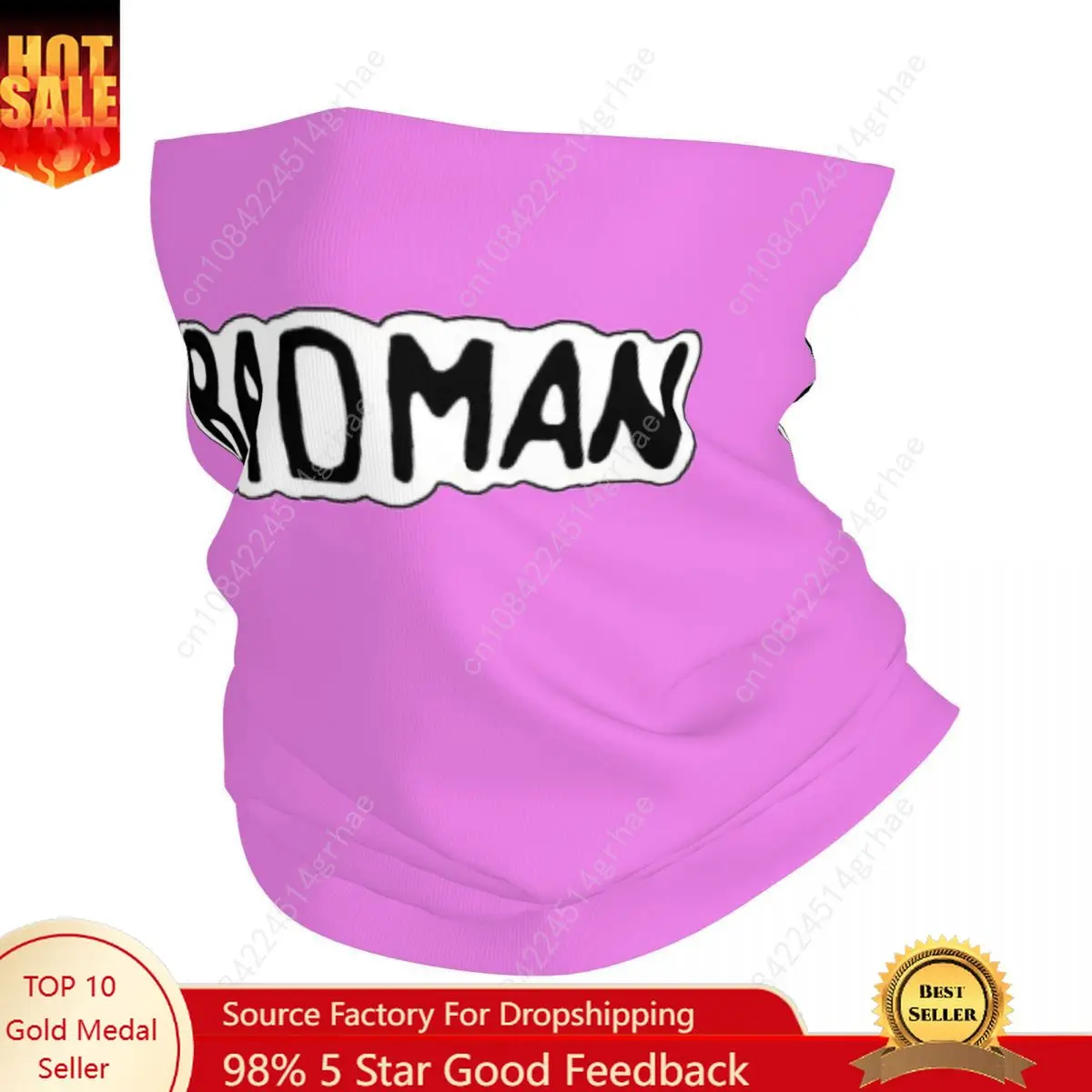 

BADMAN Dbz Vegeta Shirt Drip Bandana Neck Gaiter Printed Wrap Scarf Warm Headwear Cycling For Men Women Adult Windproof