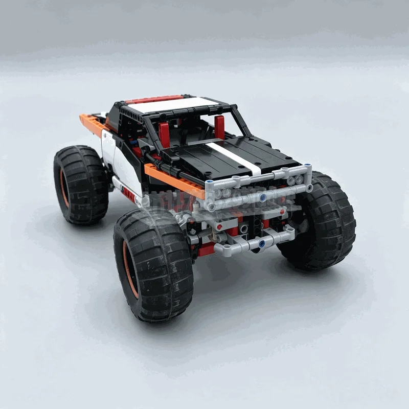 NEW 1194PCS RC Off Road Rock Crawler Building Blocks Vehicle Model With Four Wheel Drive Suspension Creative Assembly Toy Gift