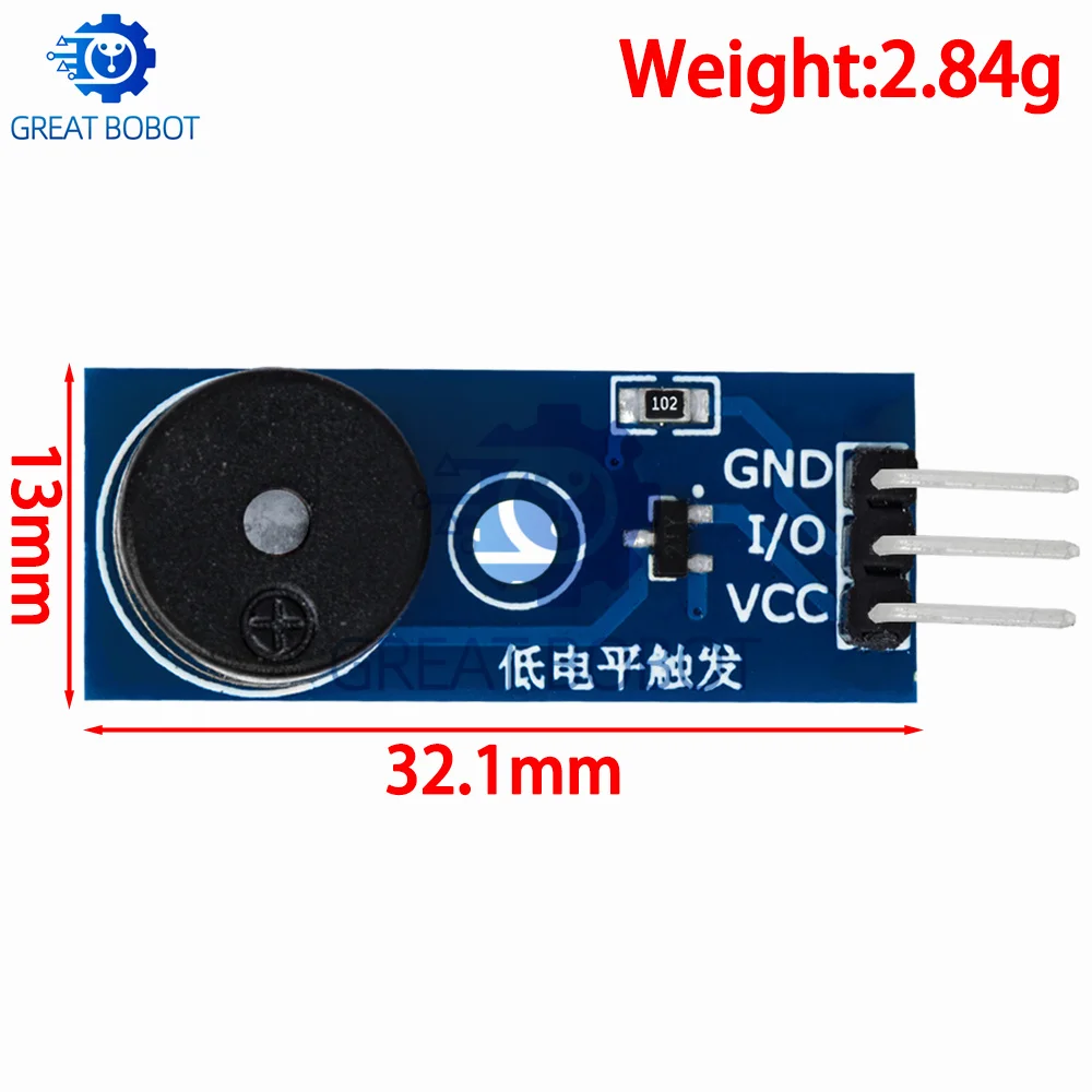 BS High - Quality Passive Buzzer Module:  for Arduino DIY Kit