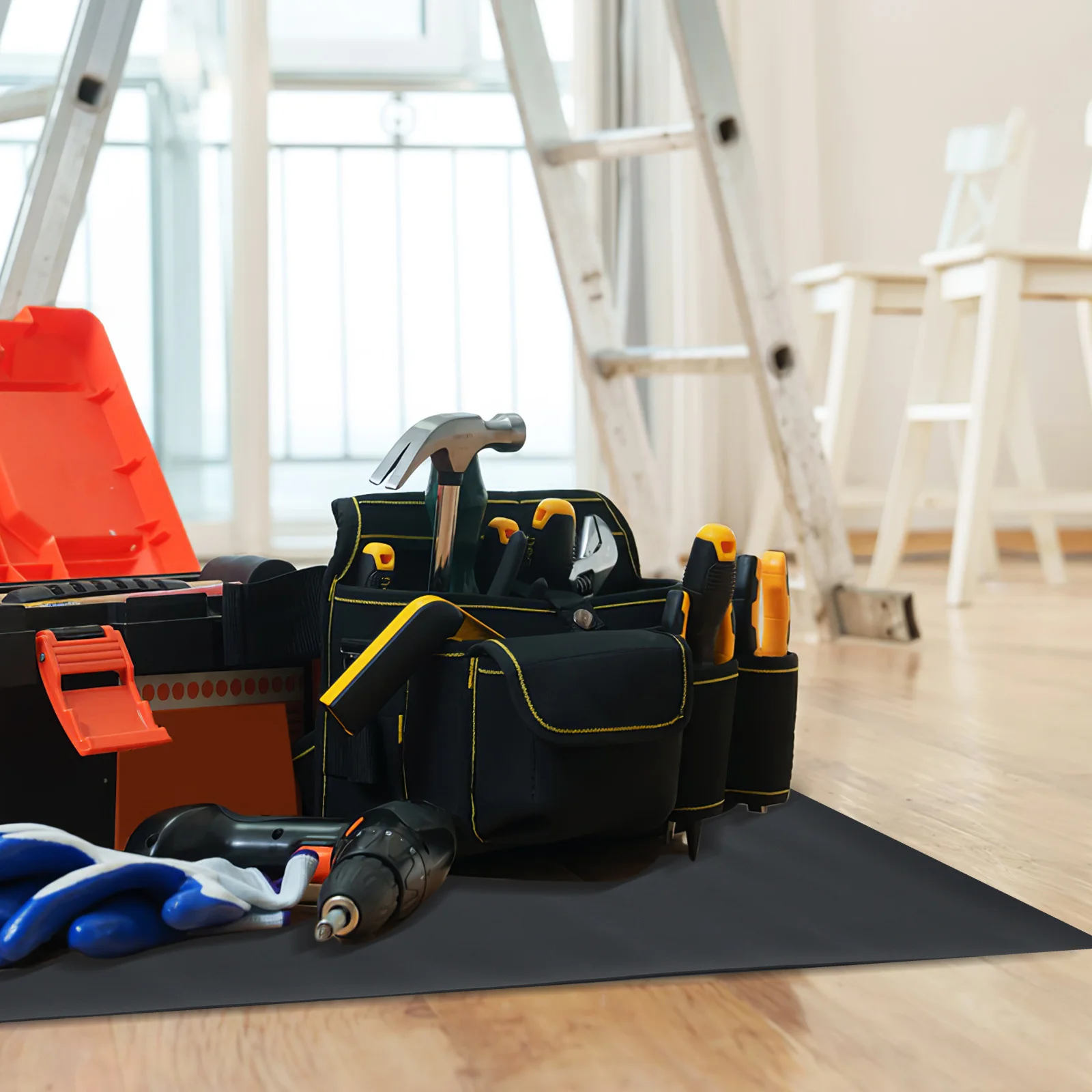 

1Pcs Anti-Static Workbench Mat Wear Resistant Heat Resistant Repair Pad for Electronics Repair Soldering Workstation