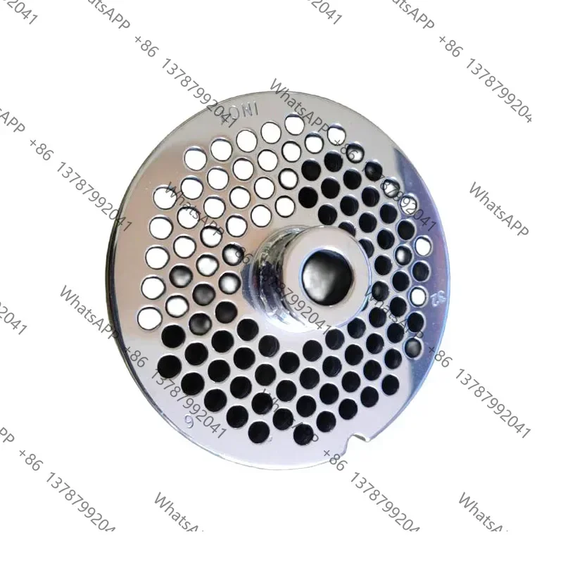 #32 Meat Grinder Convex Round Perforated Plate 99mm Diameter 6mm Hole