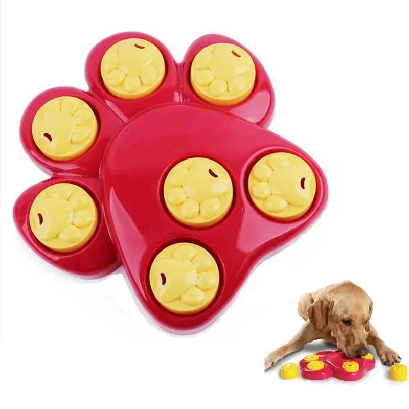 

Pet Dog Plastic Educational Toy Anti Choke Bowl Funny Interactive Toys For Small Large Dogs Pet Supplies