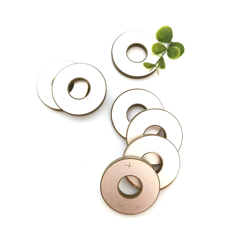 10Pcs/Lot 60X30X10mm PZT8 High Quality Piezoelectric Ceramic Ring For ultrasonic welding