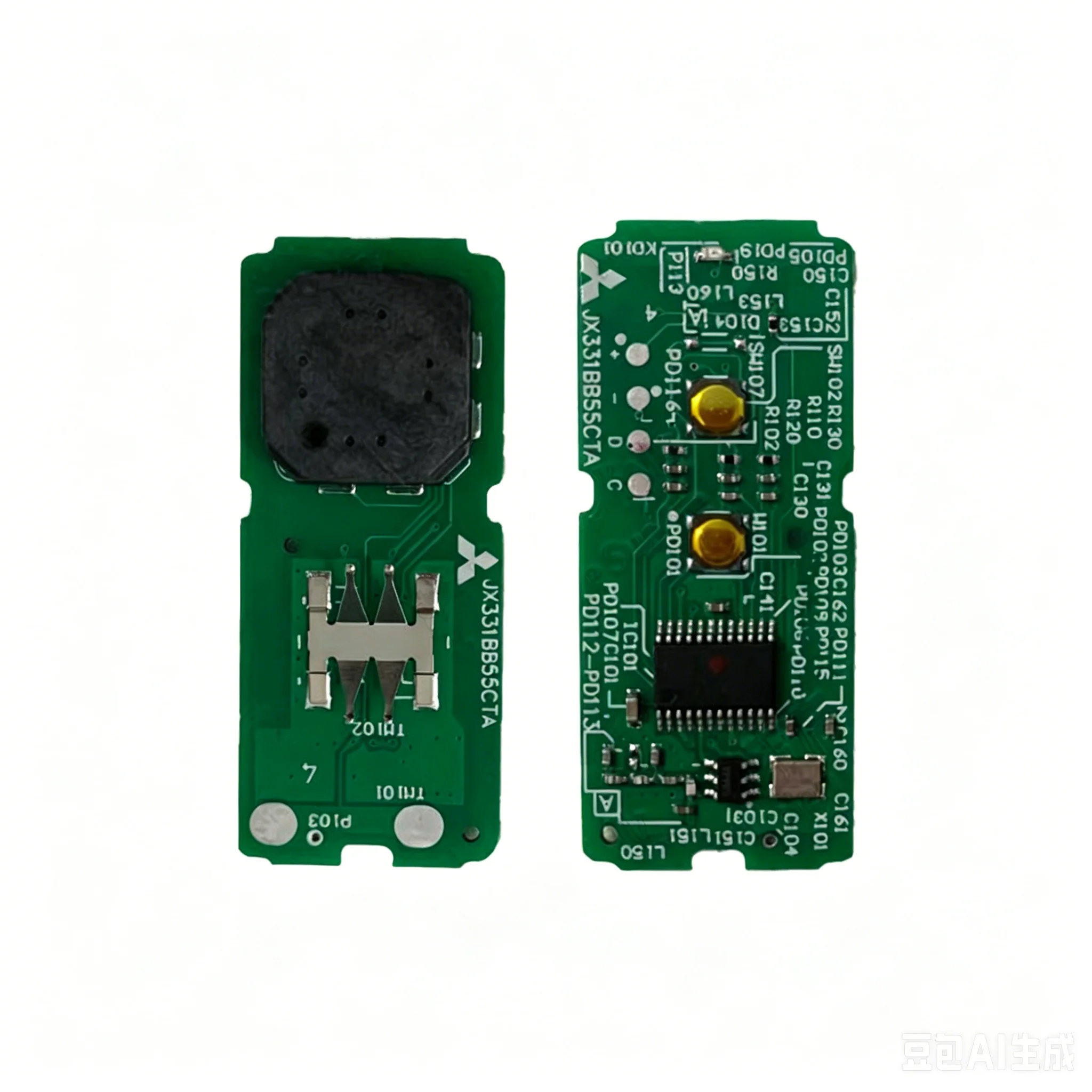 Motorcycle Key for Spare Remote Control Fob for NMAX155/NVX155/aerox155, Inductive Remote Keyless Start