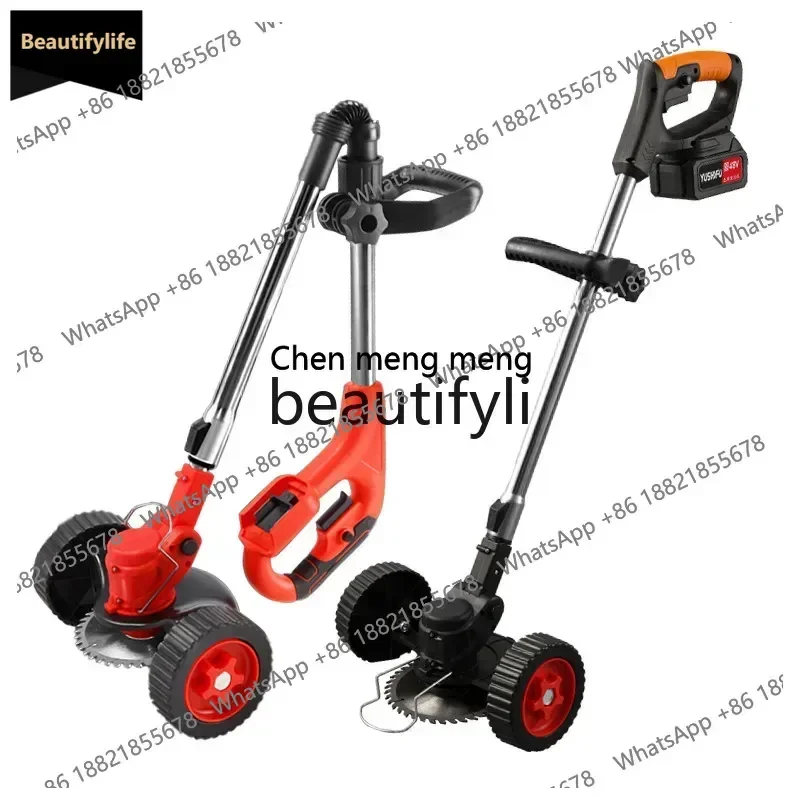 

a601 Multifunctional rechargeable lawn mower outdoor portable wireless lithium battery lawn mowing