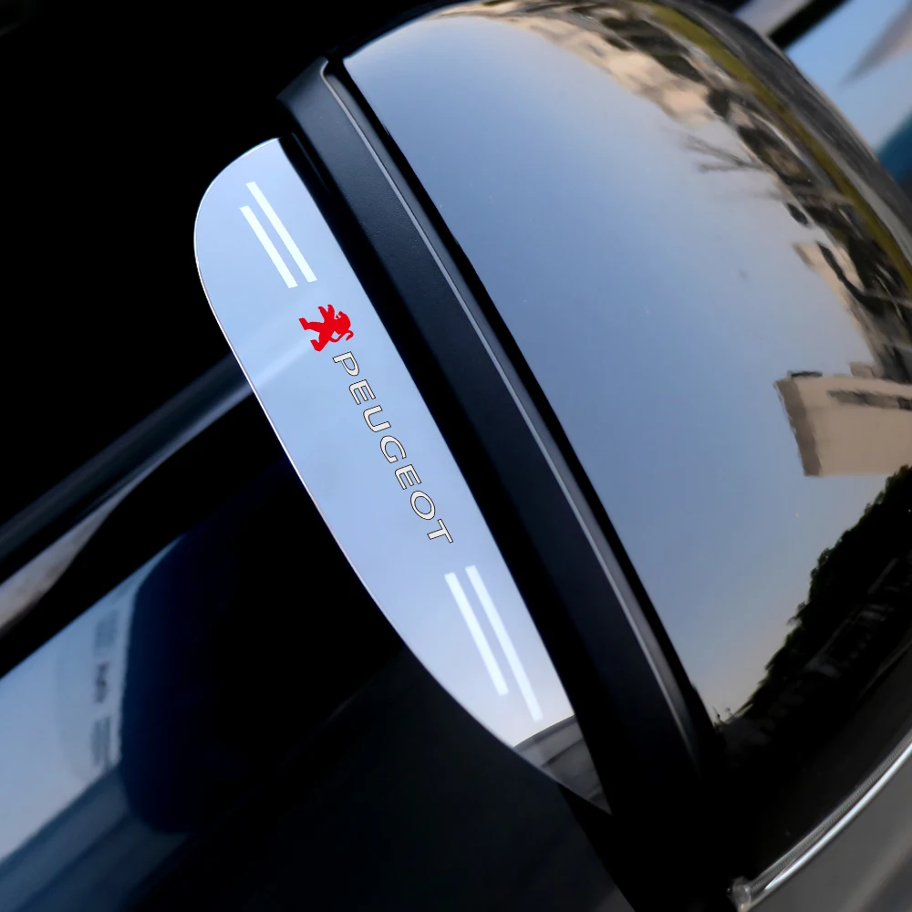 2Pcs Pvc Car Rearvi…