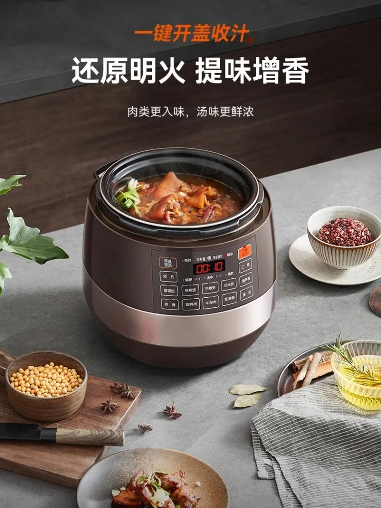Electric Pressure Cooker Household  Double Bile Intelligent Reservation Large-capacity Rice Cooker Multi-function New Arrivals