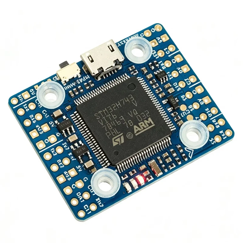 Mateksys H743‑MINI V3 Flight Controller STM32H743VIT6 20×20mm Dual Gyro ICM42688P ICM42605 11PWM 2‑8S Lipo for FPV Racing Drone