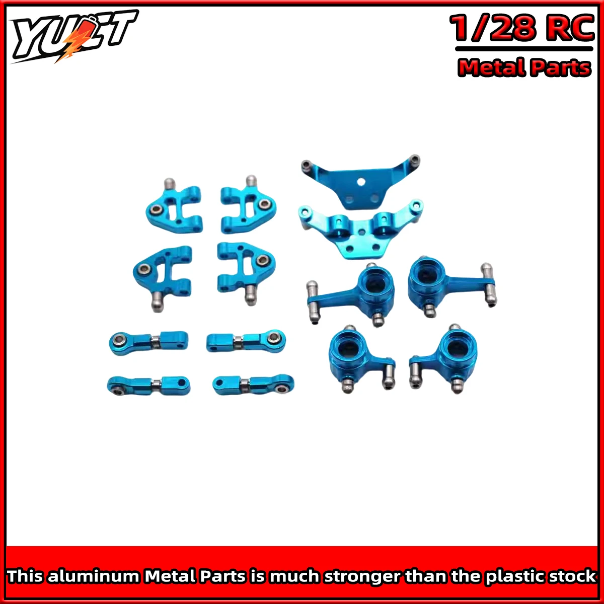 WLtoys K989 copa de dirección de Metal brazo oscilante inferior torre de choque para 1/28 WLtoys 284131 K969 k979 k999 P929 P939 piezas de mejora de coche RC