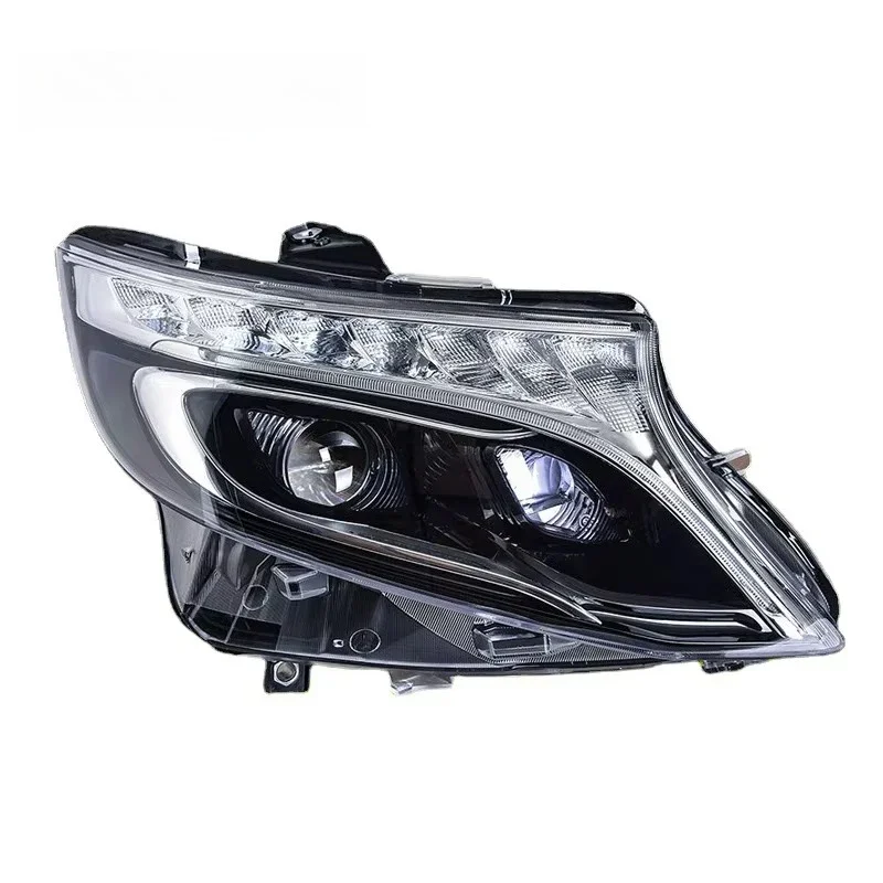 2 Unit LED Headlight Automatic Lighting System for Automobiles Front Headlights Vehicle Components Suitable for  V Class