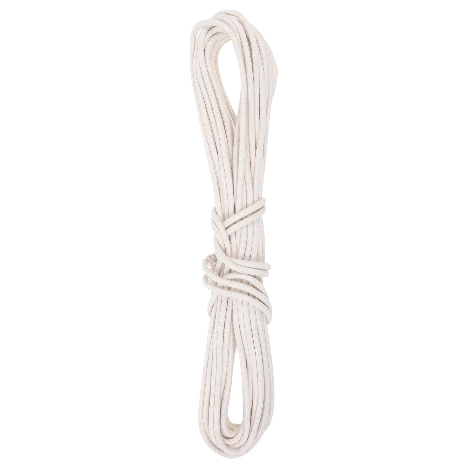 

Heavy Duty Cotton Flagpole Rope 50 Foot Replacement Halyard for Outdoor Flags Clothes Drying Bundling Applications