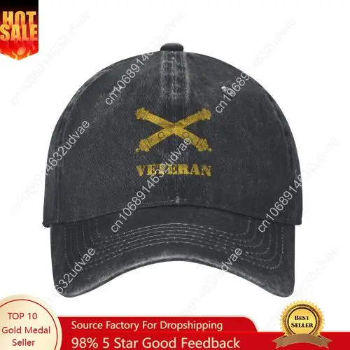 

US Army Field Artillery Veteran Hats Mens Womens Sports Baseball Hat Hip Hop Tailor-made Caps Personalized Cowboy Trucker Cap