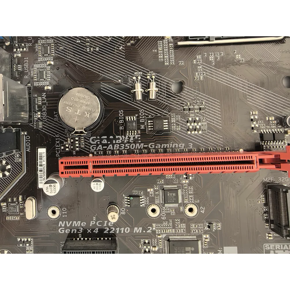 Motherboard AMD B350 MATX AM4 DDR4 DIMM M2 USB 3.1 GA-AB350-GAMING 3