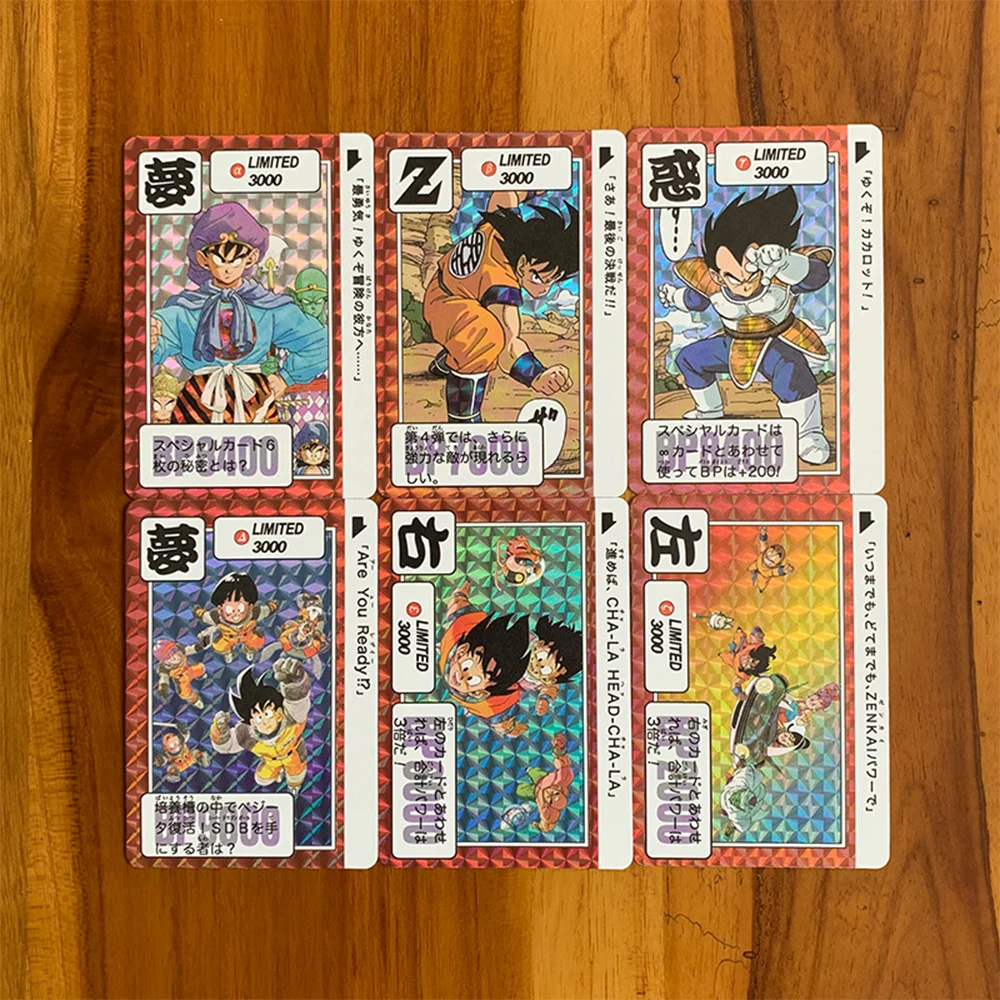 Personaggi anime Dragon Ball Super Bulma Android 18 Trunks Fai da te Giocattoli Xtreme fatti in casa Carta da collezione Regalo di compleanno di Natale