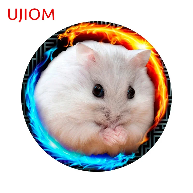 UJIOM Cartoon Mouse Hole Wall Stickers Moisture proof Home decoration living room decor wall decal bathroom Decor Poster decals