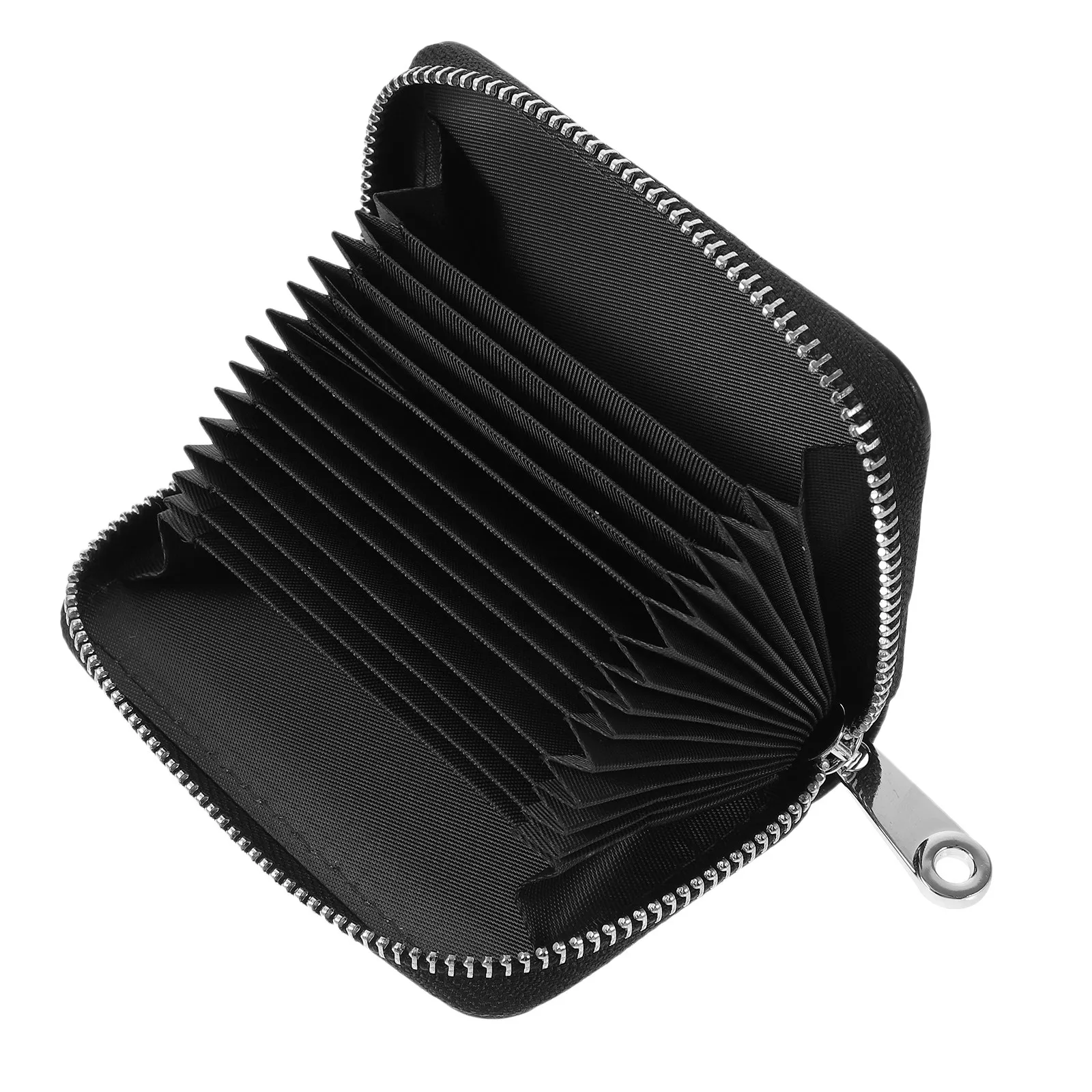 

Women's Zipper Wallet Small Credit Card Holder with Multiple Slots for Cards Cash Lightweight Portable Clutch for Travel