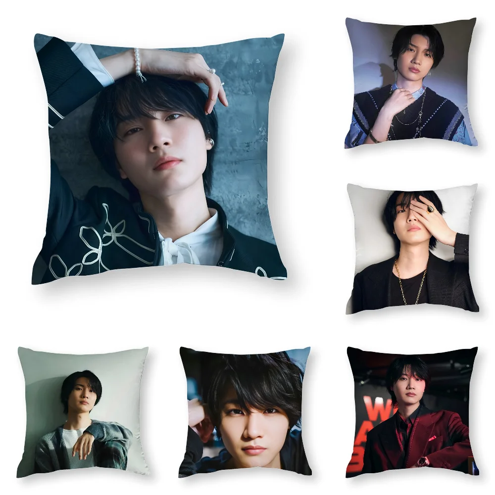 

S-Sakurada Dori Pillow Case 3D Print Polyester Fiber 40*40 cm Home Sofa Throw Pillow Cover Decoration Festival Gift