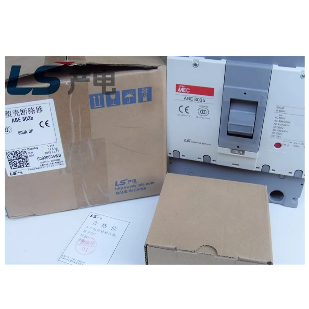 MEC 3P Moulded Case Circuit Breaker ABS803b 800A LS ELECTRIC MCCB