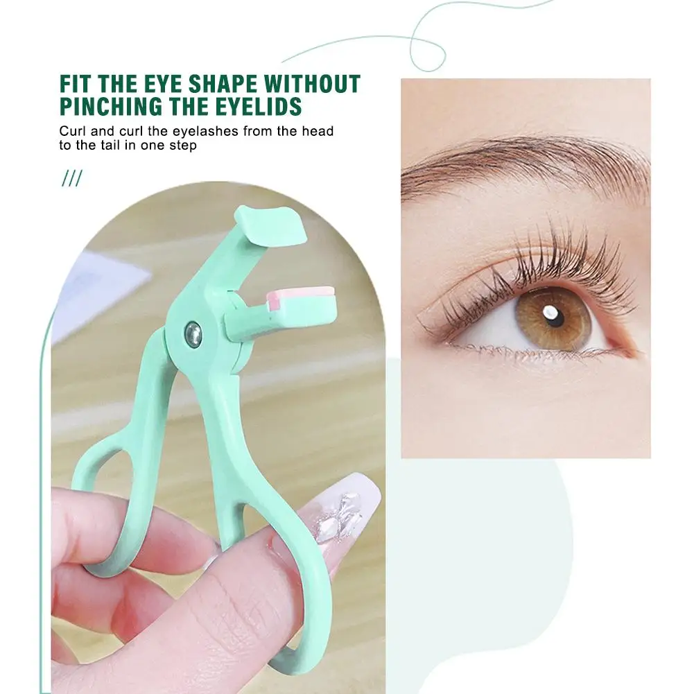 Professionele Wimperkruller Wimpers Krullen Pincet Clips Voor Vrouwen Langdurige Ogen Past Alle Oogvormen Make-Up Accessoires